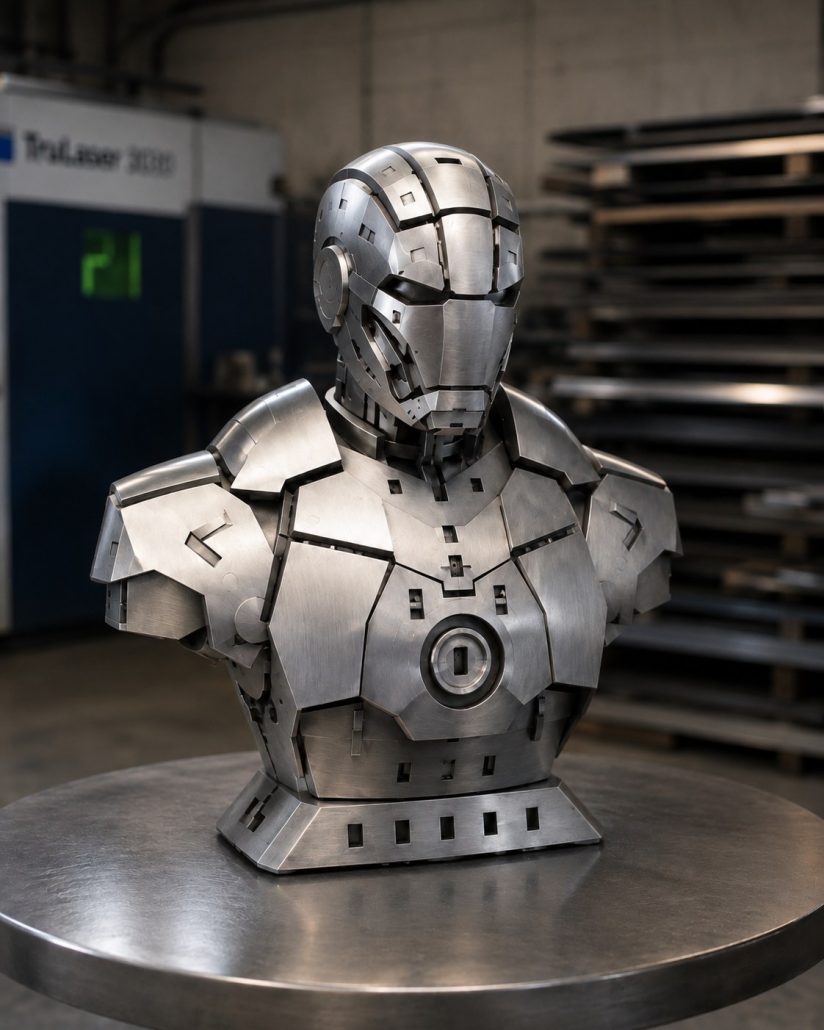 Метална композиция Iron Man